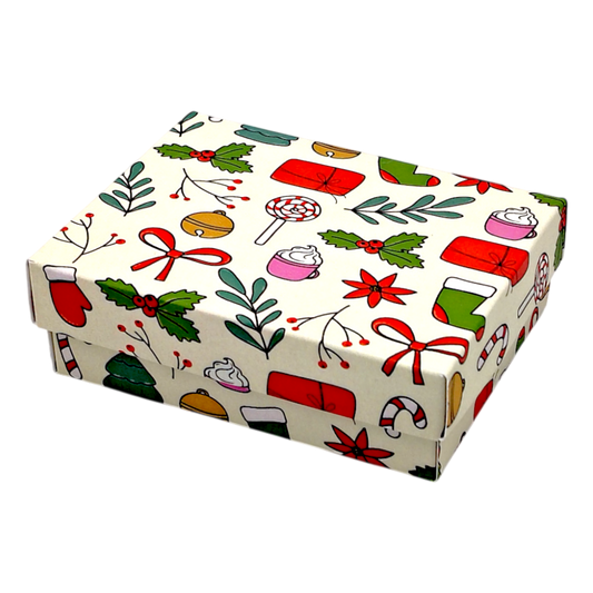 Cajita Especial Invierno para Joyería y Bisutería NAV004 (pack 20 piezas)