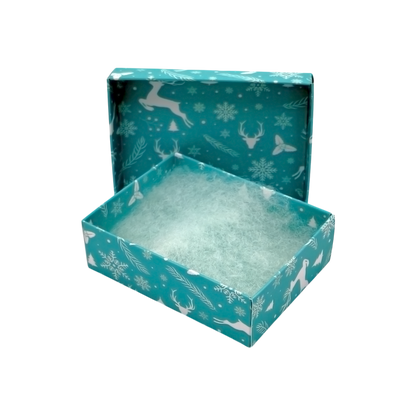 Cajita Especial Invierno para Joyería y Bisutería NAV005 (pack 20 piezas)